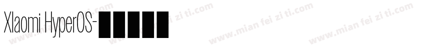 XIaomi HyperOS字体转换